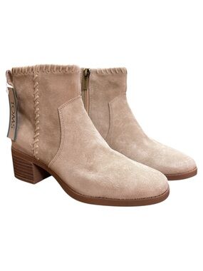 #12 Toms Women's Delilah Suede Ankle Boots